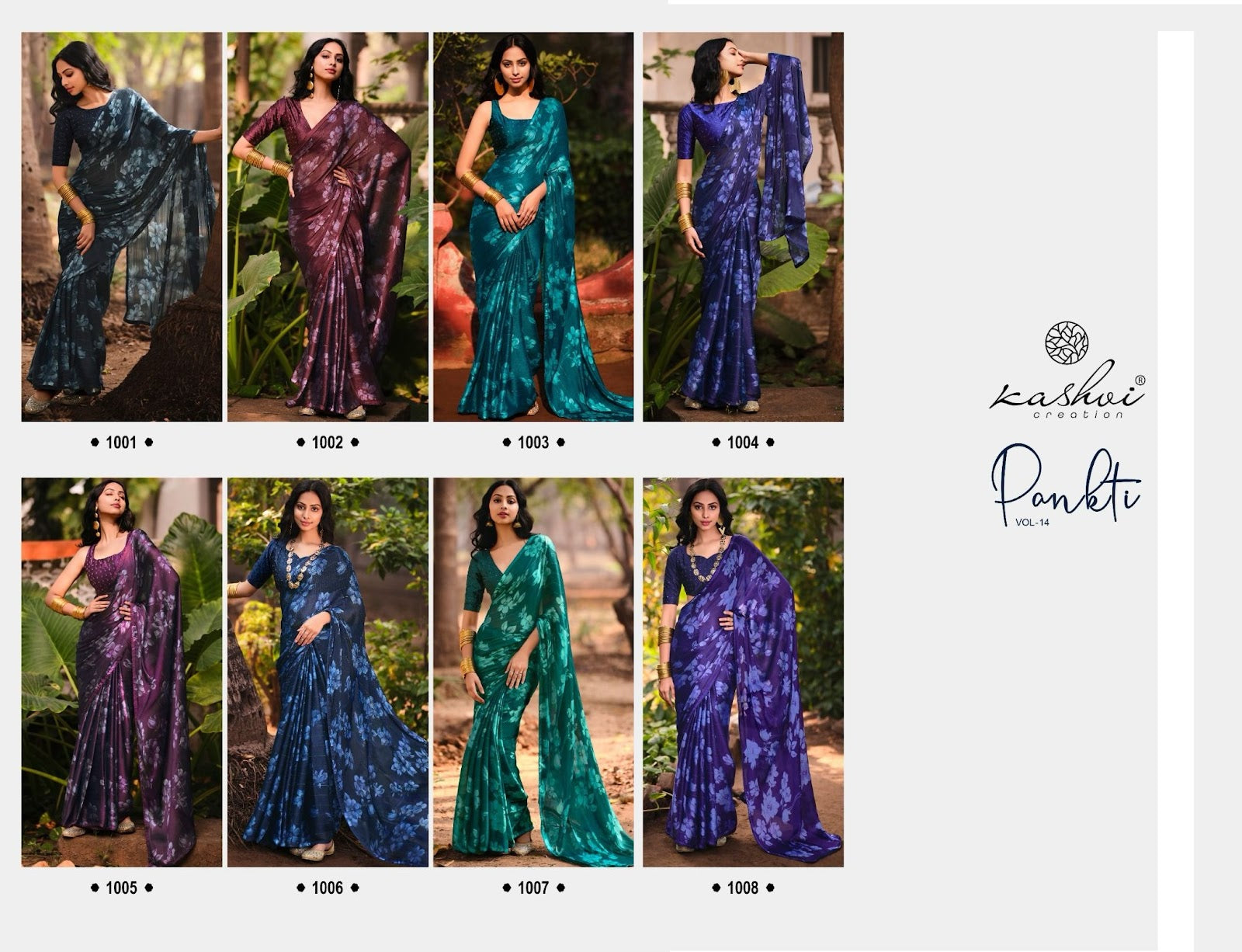 Pankti Vol 14 Kashvi Creation Soft Silk Sarees
