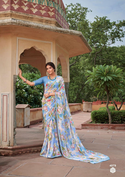 Paragi Kashvi Creation Satin Sarees