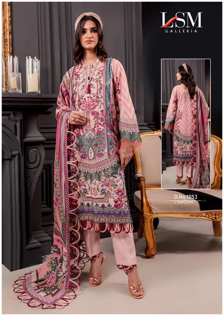 Parian Dream Heavy Luxury Lawn Collection Vol 6 Lsm Galleria Karachi Salwar Suits