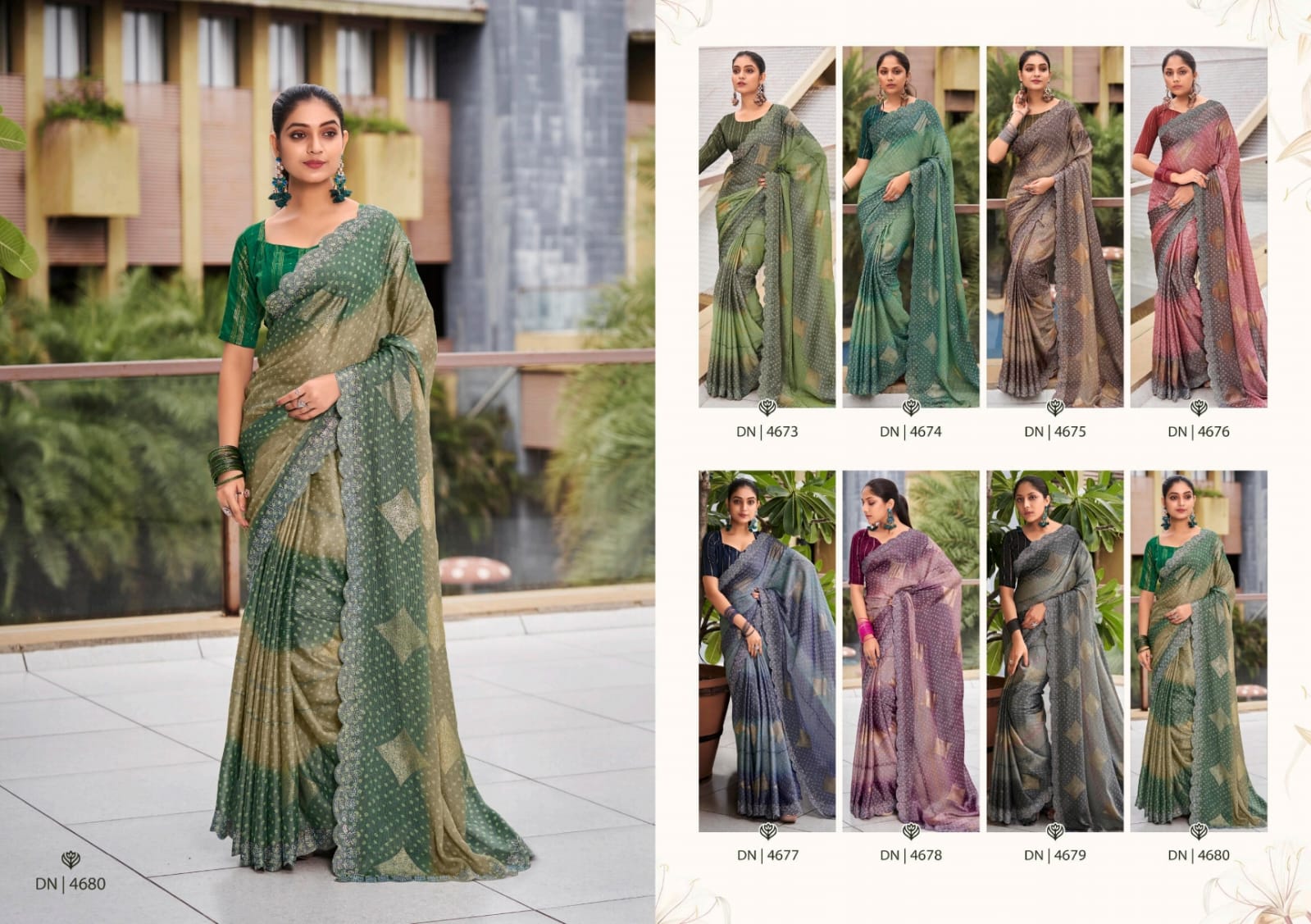 Paridhi 5D Designer Chiffon Sarees