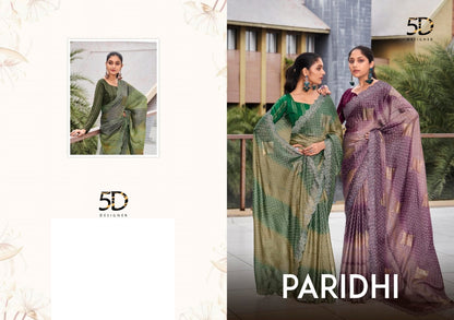 Paridhi 5D Designer Chiffon Sarees