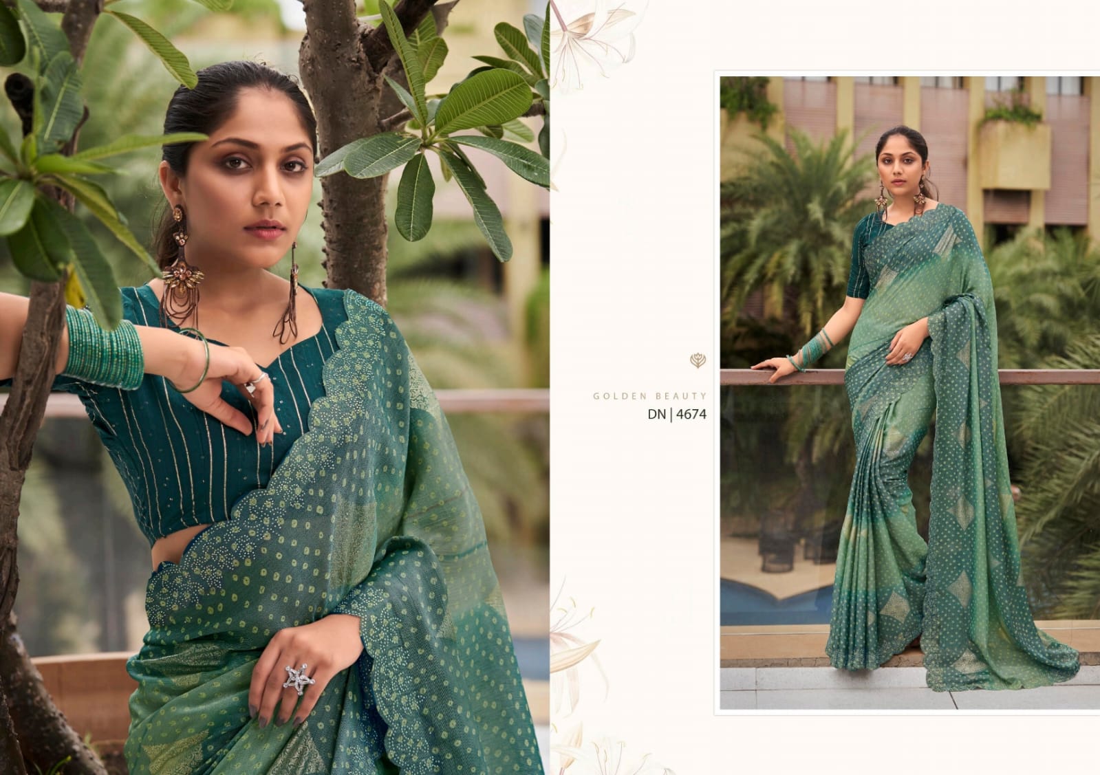 Paridhi 5D Designer Chiffon Sarees