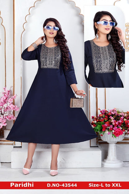 Paridhi Zoya Two Tone Anarkali Kurtis