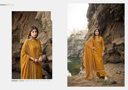 Parina Siyoni Cotton Silk Plazzo Style Suits