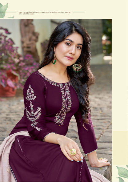 Parnita Mittoo Rayon Readymade Plazzo Style Suits