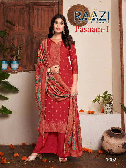 Pasham-1 Raazi Pashmina Suits