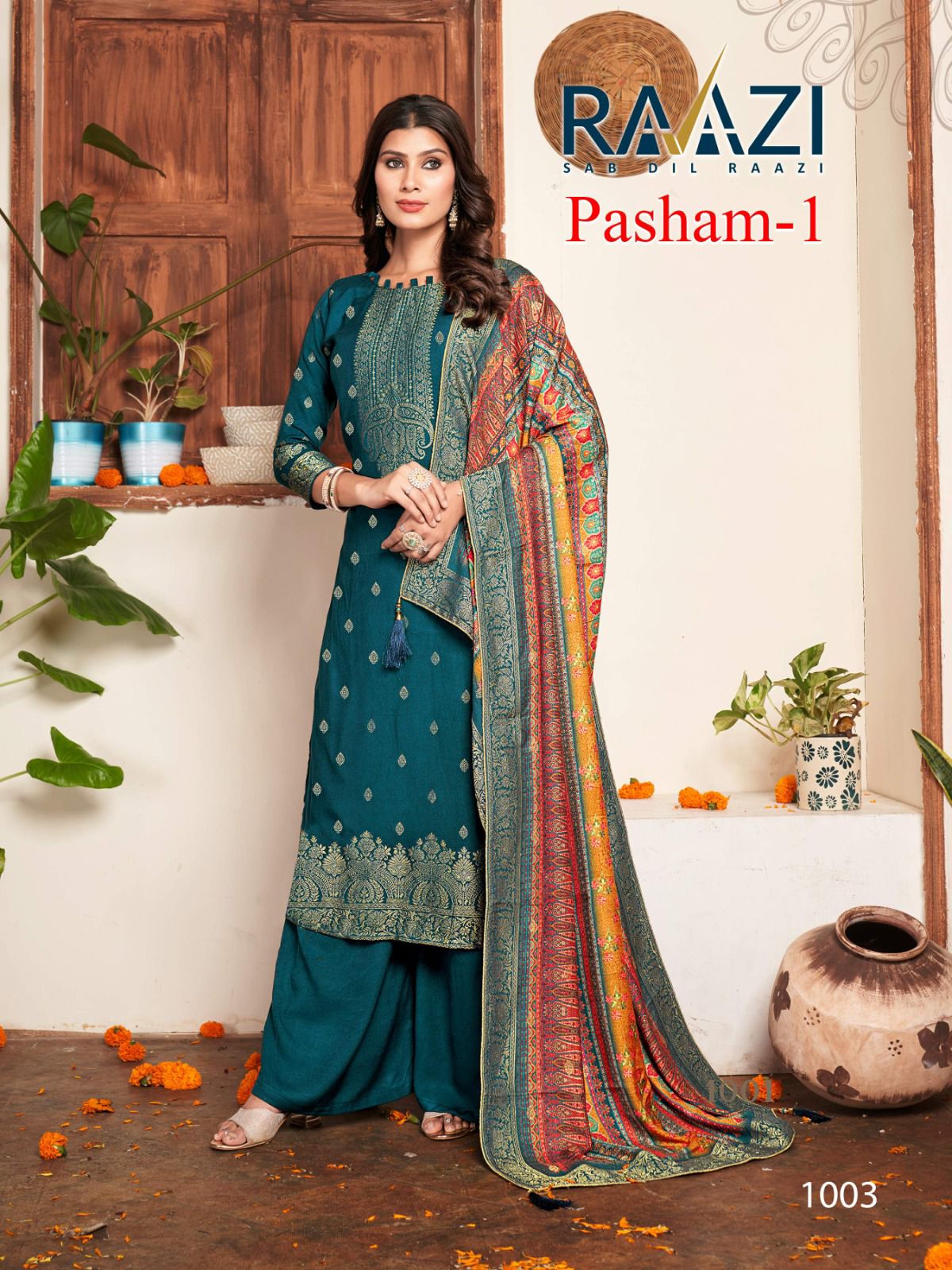 Pasham-1 Raazi Pashmina Suits