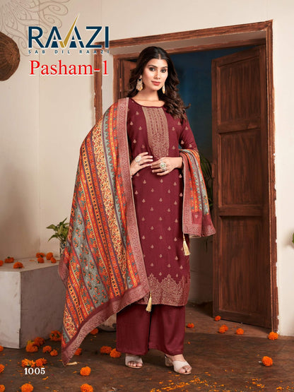Pasham-1 Raazi Pashmina Suits