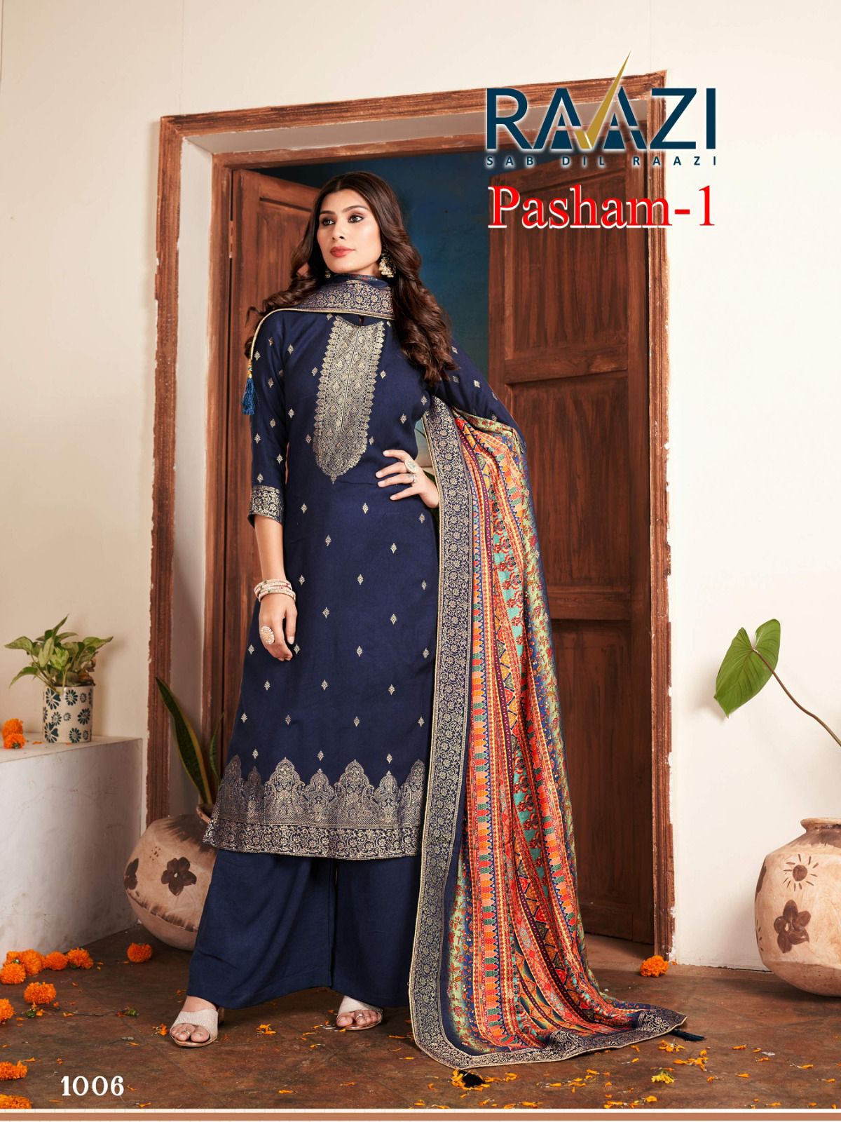 Pasham-1 Raazi Pashmina Suits