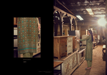 Pashmina Vol 1 Eternal Pashmina Straight Cut Kurtis