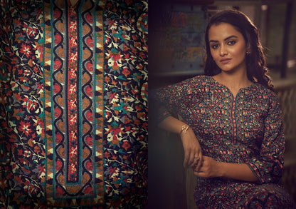 Pashmina Vol 1 Eternal Pashmina Straight Cut Kurtis
