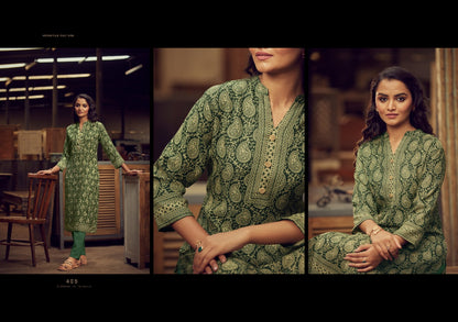 Pashmina Vol 1 Eternal Pashmina Straight Cut Kurtis