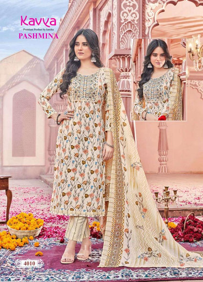 Pashmina Vol 4 Kavya Cotton Readymade Pant Style Suits