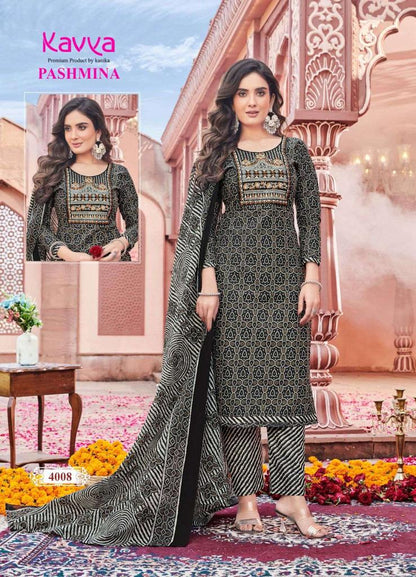 Pashmina Vol 4 Kavya Cotton Readymade Pant Style Suits