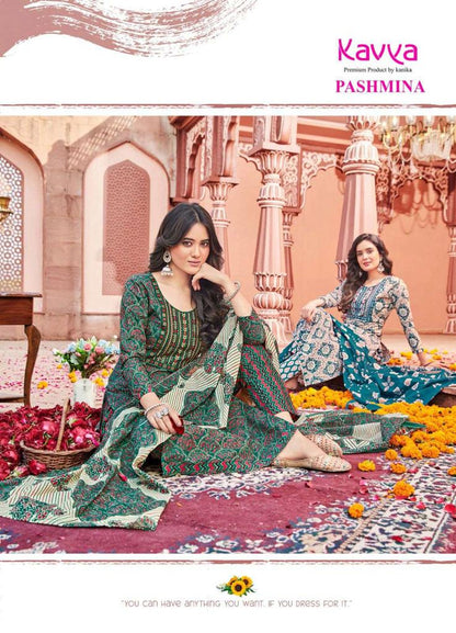 Pashmina Vol 4 Kavya Cotton Readymade Pant Style Suits
