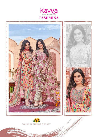 Pashmina Vol 4 Kavya Cotton Readymade Pant Style Suits