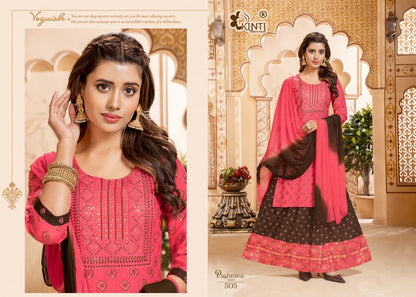 Pashmina Vol 5 Kinti Rayon Readymade Skirt Style Suits