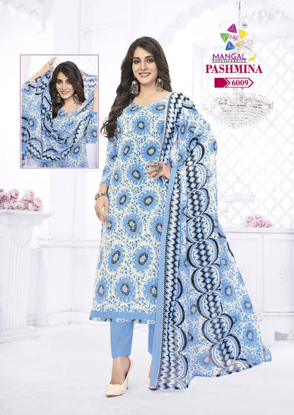 Pashmina Vol 6 Mangal Shree Fabrics Cotton Dress Material