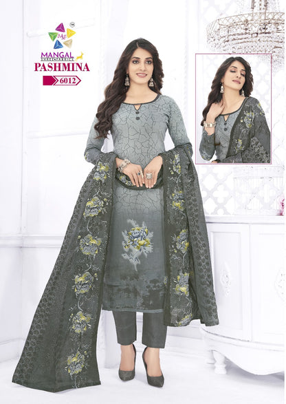 Pashmina Vol 6 Mangal Shree Fabrics Cotton Dress Material