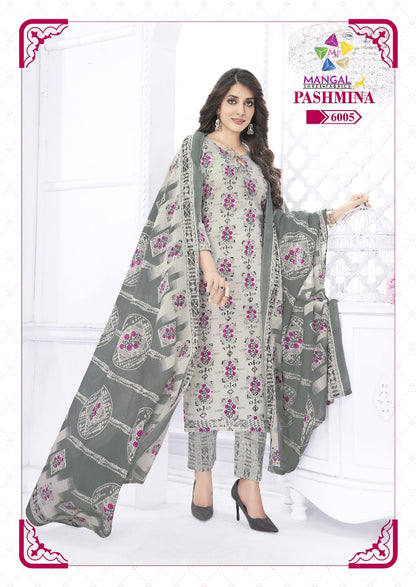 Pashmina Vol 6 Mangal Shree Fabrics Cotton Dress Material