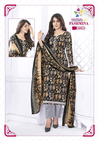Pashmina Vol 6 Mangal Shree Fabrics Cotton Dress Material