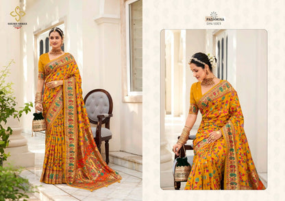 Pashminna Shubh Shree Velvet Sarees