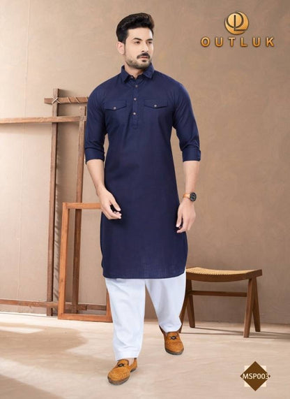 Pathani-1-2212 Outluk Cotton Mens Kurta Pajama