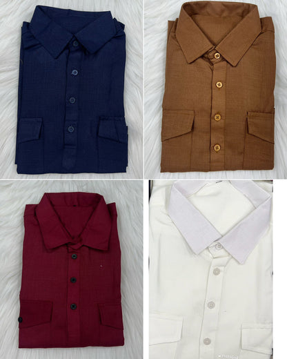 Pathani Vol 1 Bluehills Cotton Slub Mens Kurta Pajama