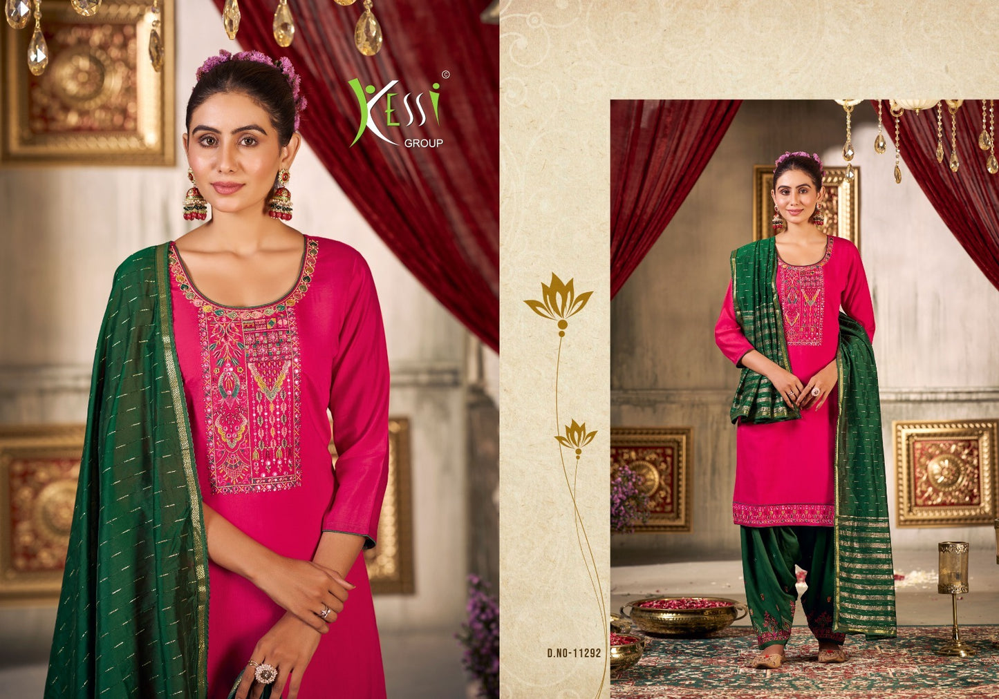 Patiala House Vol 94 Four Dots Muslin Salwar Suits