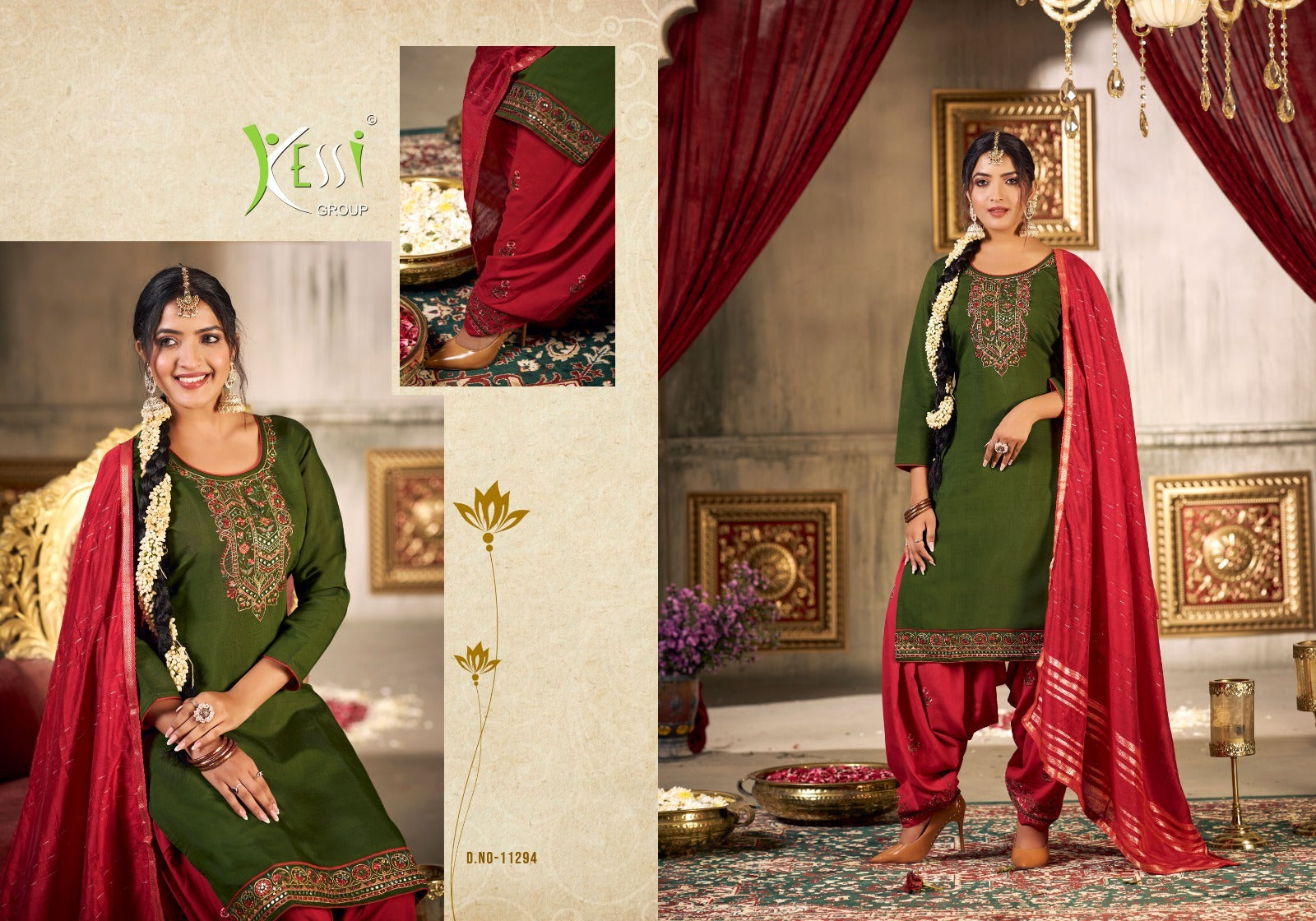 Patiala House Vol 94 Four Dots Muslin Salwar Suits