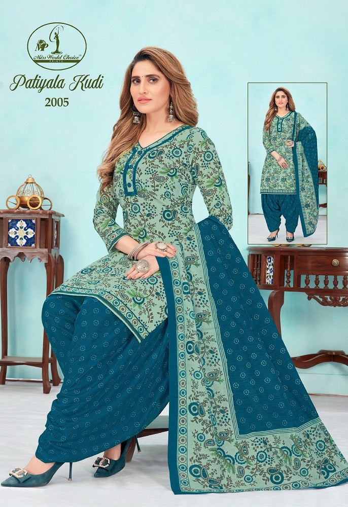 Patiyala Kudi Vol 2 Miss World Choice Cotton Dress Material