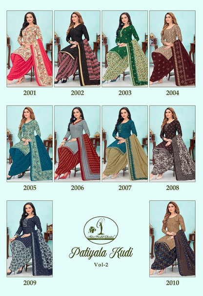 Patiyala Kudi Vol 2 Miss World Choice Cotton Dress Material