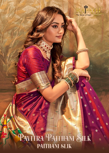 Pavitra Paithani Silk Rajpath Sarees
