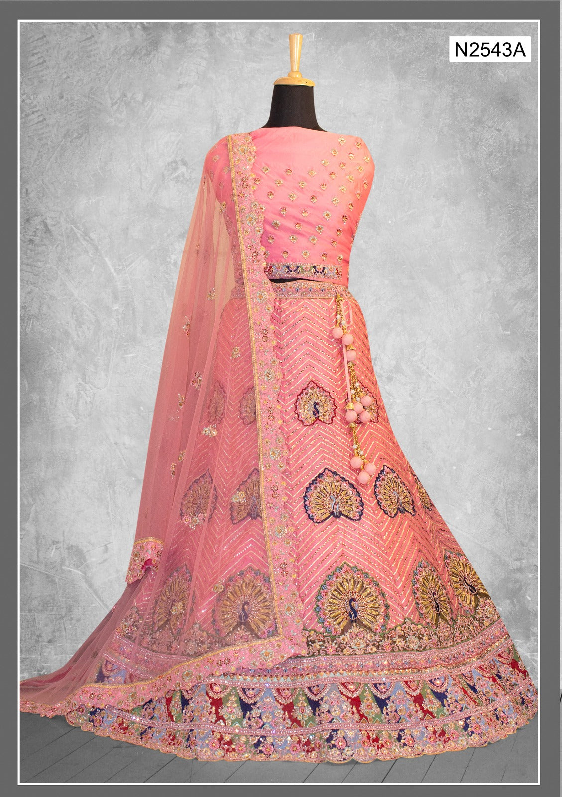 Pavitra Rishta Vol 2 Mahotsav Satin Silk Lehenga Choli