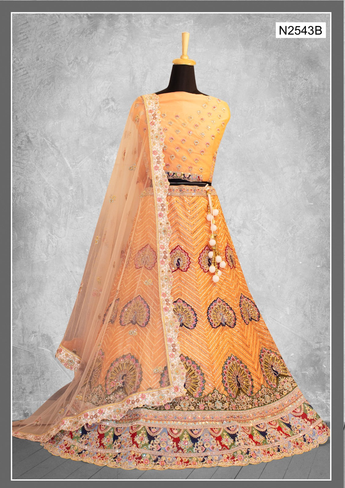 Pavitra Rishta Vol 2 Mahotsav Satin Silk Lehenga Choli