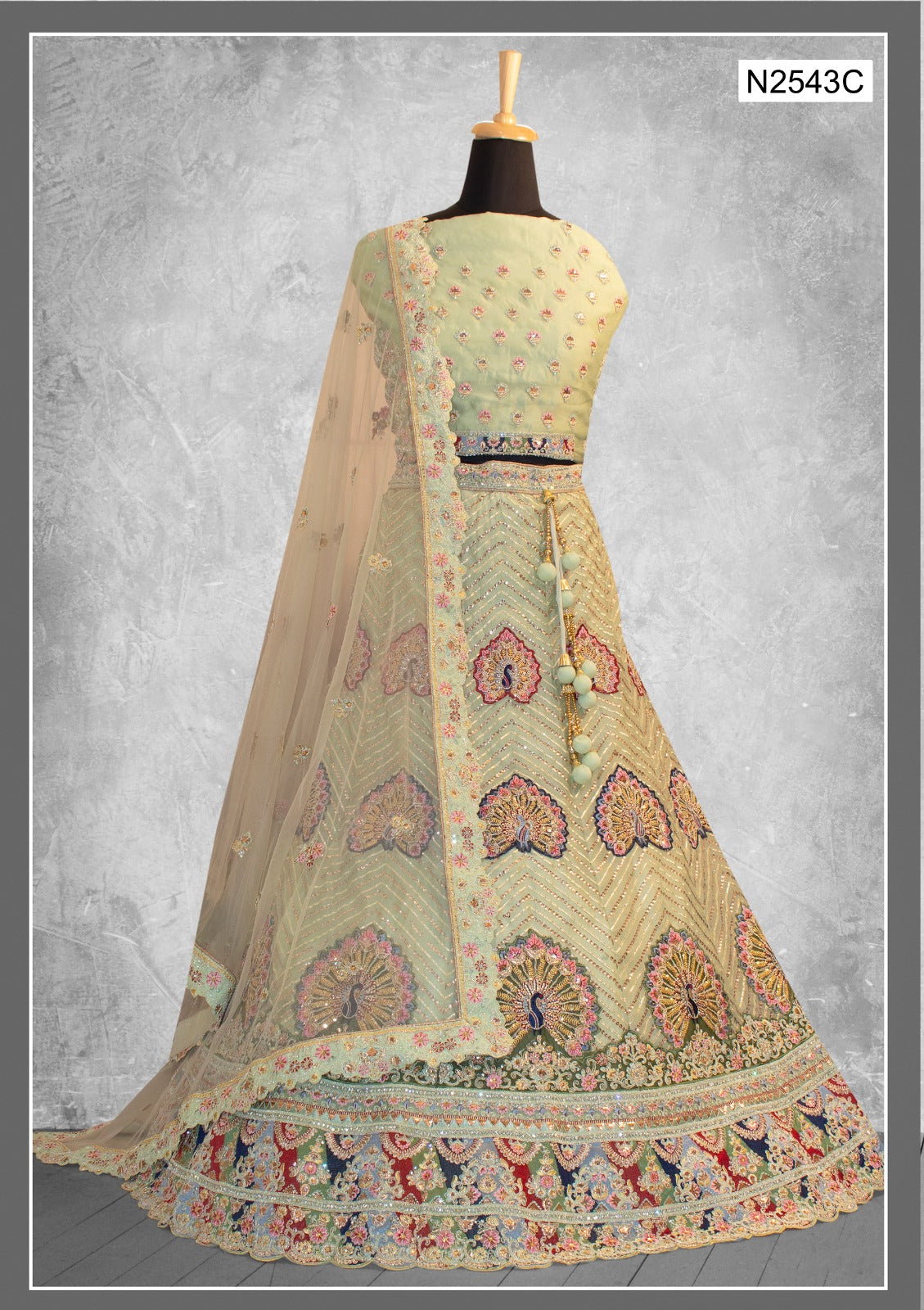 Pavitra Rishta Vol 2 Mahotsav Satin Silk Lehenga Choli