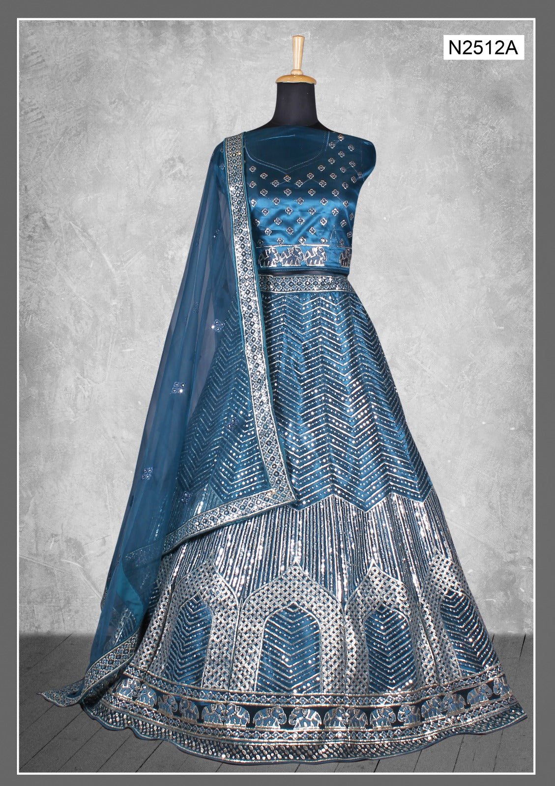 Pavitra Rishta Vol 2 Mahotsav Satin Silk Lehenga Choli