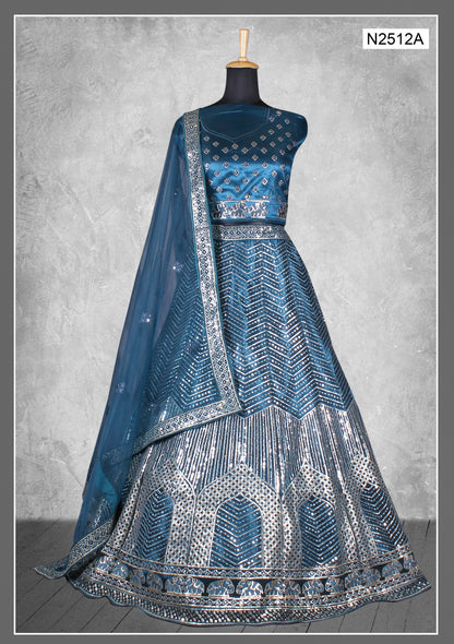 Pavitra Rishta Vol 2 Mahotsav Satin Silk Lehenga Choli