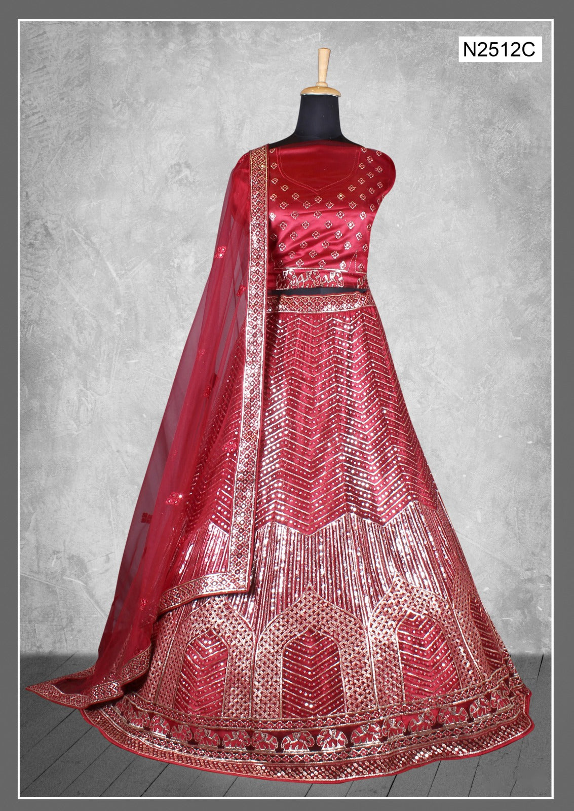 Pavitra Rishta Vol 2 Mahotsav Satin Silk Lehenga Choli
