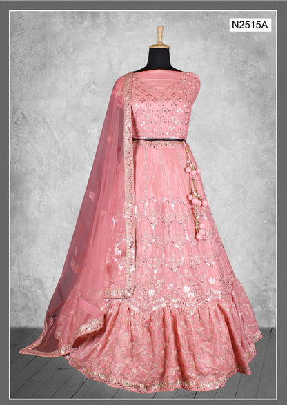 Pavitra Rishta Vol 2 Mahotsav Satin Silk Lehenga Choli