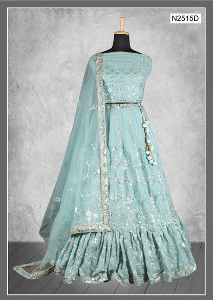 Pavitra Rishta Vol 2 Mahotsav Satin Silk Lehenga Choli