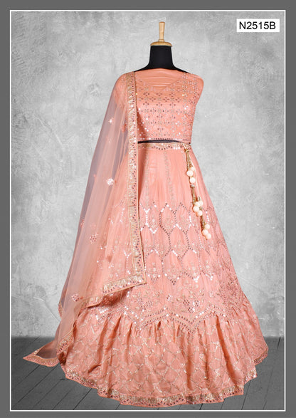 Pavitra Rishta Vol 2 Mahotsav Satin Silk Lehenga Choli