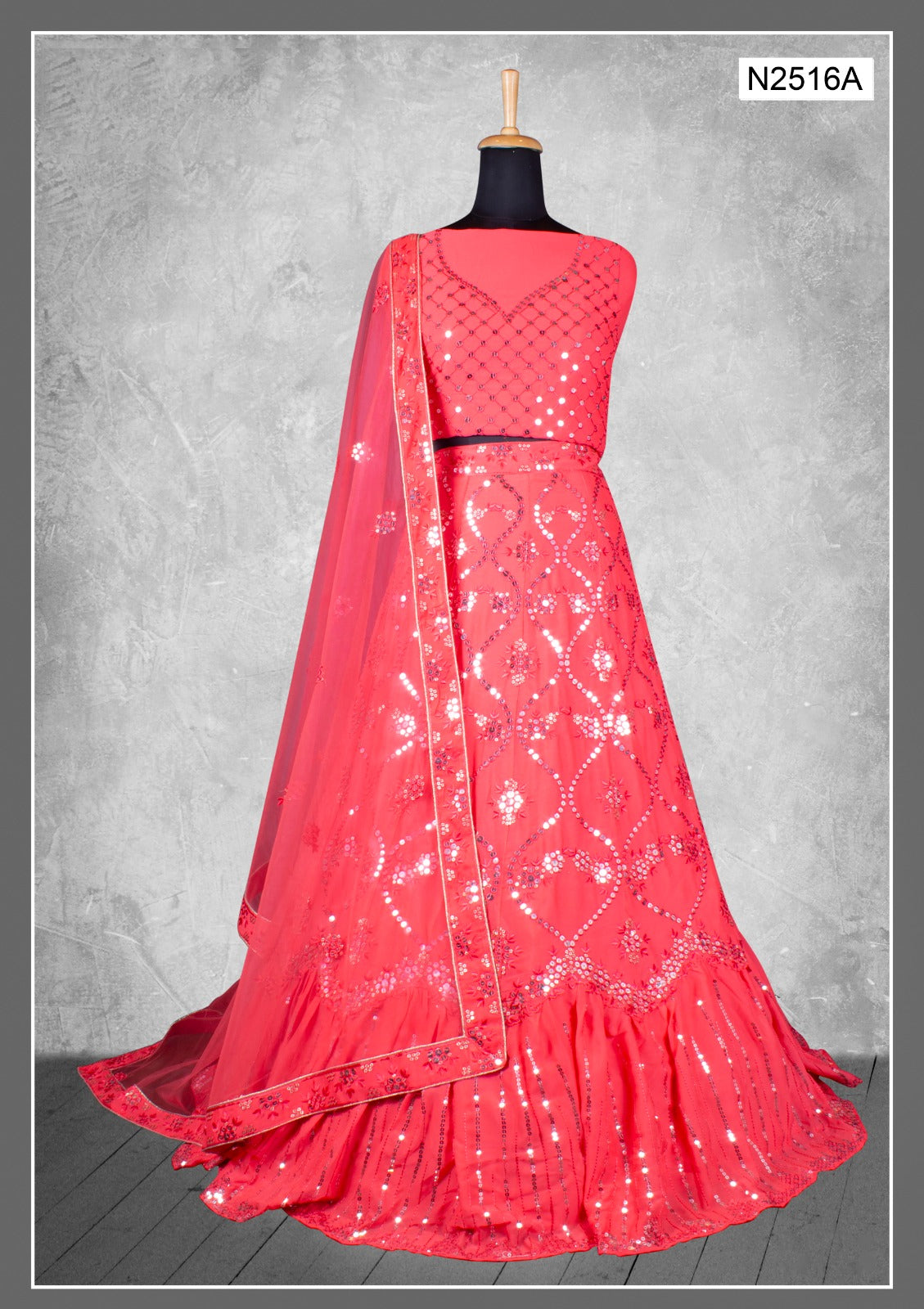 Pavitra Rishta Vol 2 Mahotsav Satin Silk Lehenga Choli