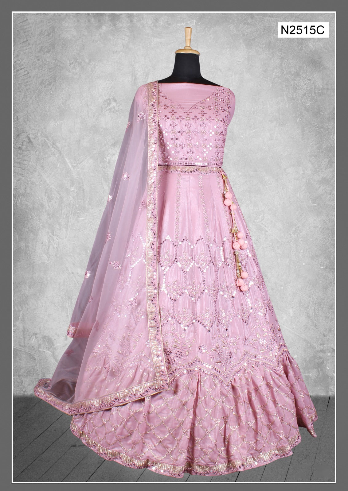 Pavitra Rishta Vol 2 Mahotsav Satin Silk Lehenga Choli