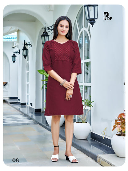 Pdf Premnath Knee Length Kurtis