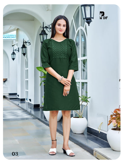 Pdf Premnath Knee Length Kurtis