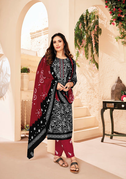 Pehnava Vol 5 Suryajyoti Cambric Cotton Pant Style Suits