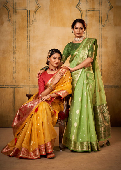 Petals Banarasi Silk Rajpath Sarees
