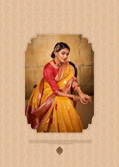 Petals Banarasi Silk Rajpath Sarees