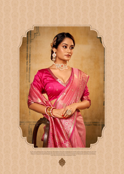 Petals Banarasi Silk Rajpath Sarees